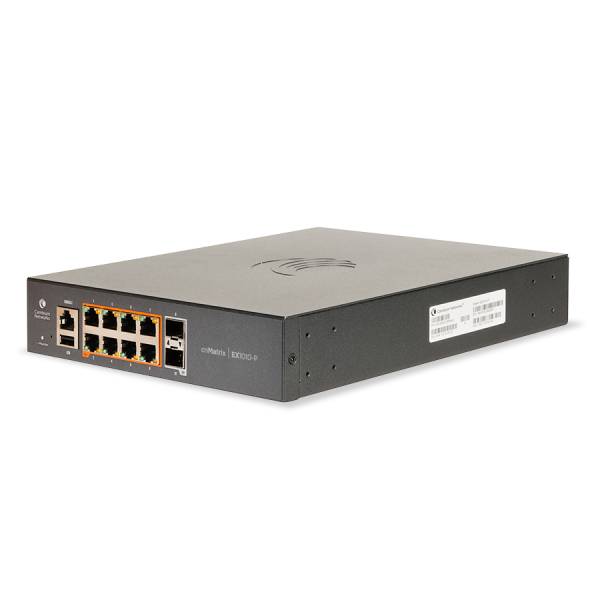 cnMatrix EX1010-P Intelligentne Ethernet PoE+ Lüliti