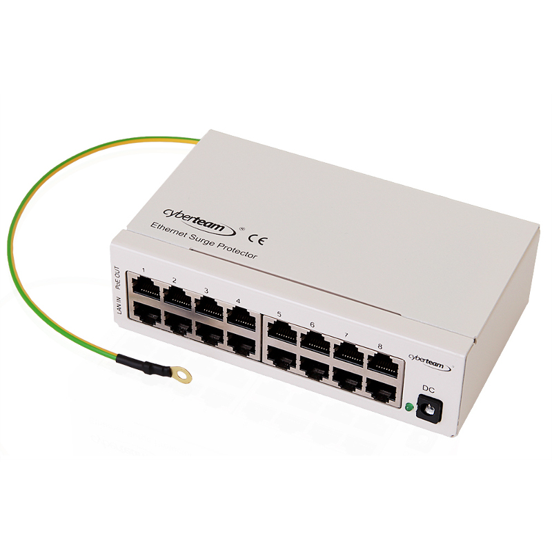 Ethernet Surge Protector 8P PoE Desktop